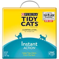 Purina Tidy Cats Instant Action Clumping Cat Litter 40 lbs at Menards