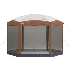 Screened portable outlet canopy