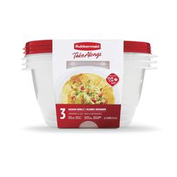 Rubbermaid® TakeAlongs® 1 Gallon Rectangular Plastic Container Food Storage  - 2 Piece Set at Menards®