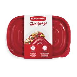 Rubbermaid® TakeAlongs® 1 Gallon Rectangular Plastic Container Food Storage  - 2 Piece Set at Menards®
