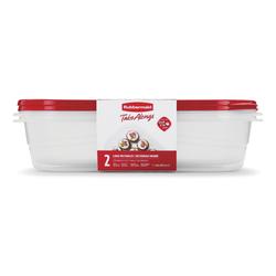 Rubbermaid® TakeAlongs® 1 Gallon Rectangular Plastic Container Food Storage  - 2 Piece Set at Menards®