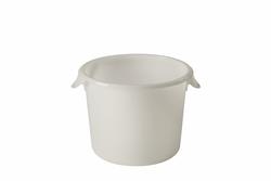 Rubbermaid® Commercial 6-Quart White Round Food Storage Container