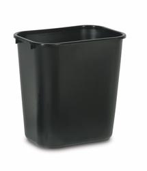 Rubbermaid Commercial Products 13-Gallons Brown Plastic Commercial Wheeled  Touchless Kitchen Trash Can with Lid Indoor at