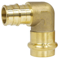 10 Pack 3/4 X 3/4 PEX 90° Brass Elbows – Lead Free, Replace Watts LFWP19B-1212PB, The ROP Shop