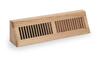 Designer's Image™ 18" Oak Louvered Baseboard Diffuser