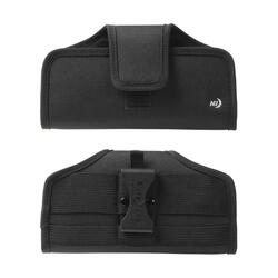 Nite Ize - Fits All Horizontal/Vertical Holster for XL/XXL Phones - Black