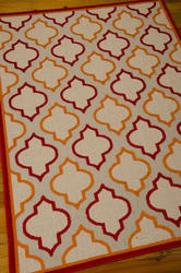 Nourison™ Aloha Red Indoor/Outdoor Area Rug 9'6