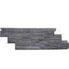 Novik® 13-1/8" x 41-1/2" Travertine Dry Stack Stone Polymer Siding Panel