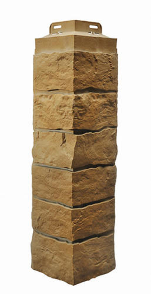 Novik® Sand Blend Stacked Stone Polymer Corner Novik® Sand Blend Stacked Stone Polymer Corner