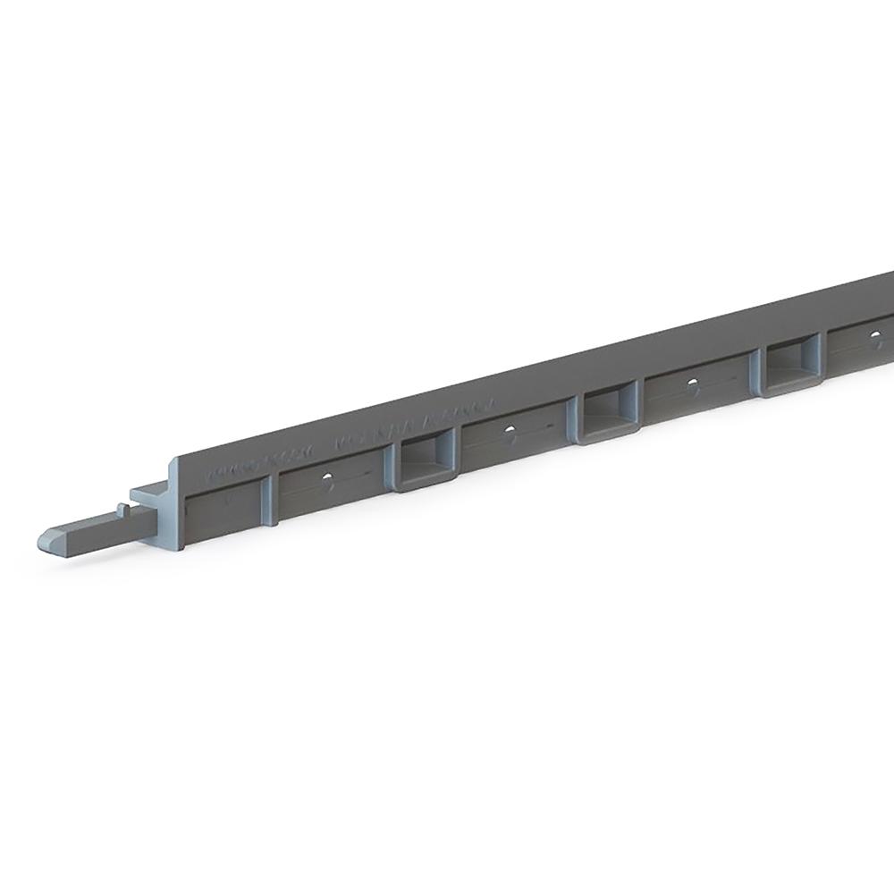 Novik® Gray 6' Vinyl Universal Starter Strip Novik® Gray 6' Vinyl Universal Starter Strip