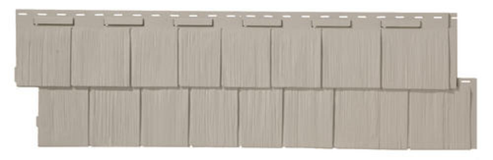 Novik® Heritage Gray Rough Sawn Cedar Shingle-Look Polymer Corner Novik® Heritage Gray Rough Sawn Cedar Shingle-Look Polymer Corner