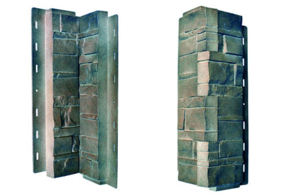Novik® Anthracite Dry Stack Stone Polymer Corner Novik® Anthracite Dry Stack Stone Polymer Corner