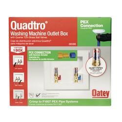 Oatey® Quadtro® PEX Washing Machine Outlet Box with Hammer at Menards®