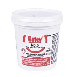 Oatey No. 5 8 oz. Lead-Free Solder Flux Paste 300142 - The Home Depot
