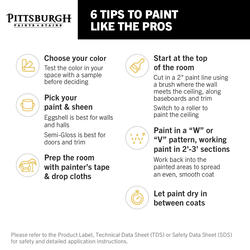 Pittsburgh Paints & Stains® Paramount® Interior Semi-Gloss Tattle Tan Paint  & Primer - 1 qt. at Menards®