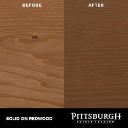 Pittsburgh Paints & Stains® Ultra Advanced Chestnut Brown Solid Color
