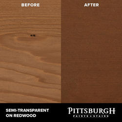 Pittsburgh Paints & Stains® Ultra Advanced Semi-Transparent Timberline ...