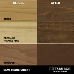Pittsburgh Paints & Stains® Ultra Advanced Semi-Transparent Dark
