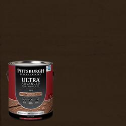 Pittsburgh Paints & Stains® Ultra Advanced Oxford Brown Solid Color ...