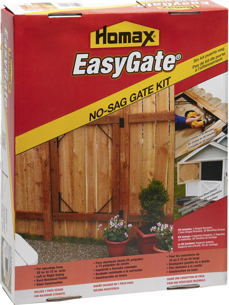 Homax EasyGate No-Sag Gate Bracket Kit