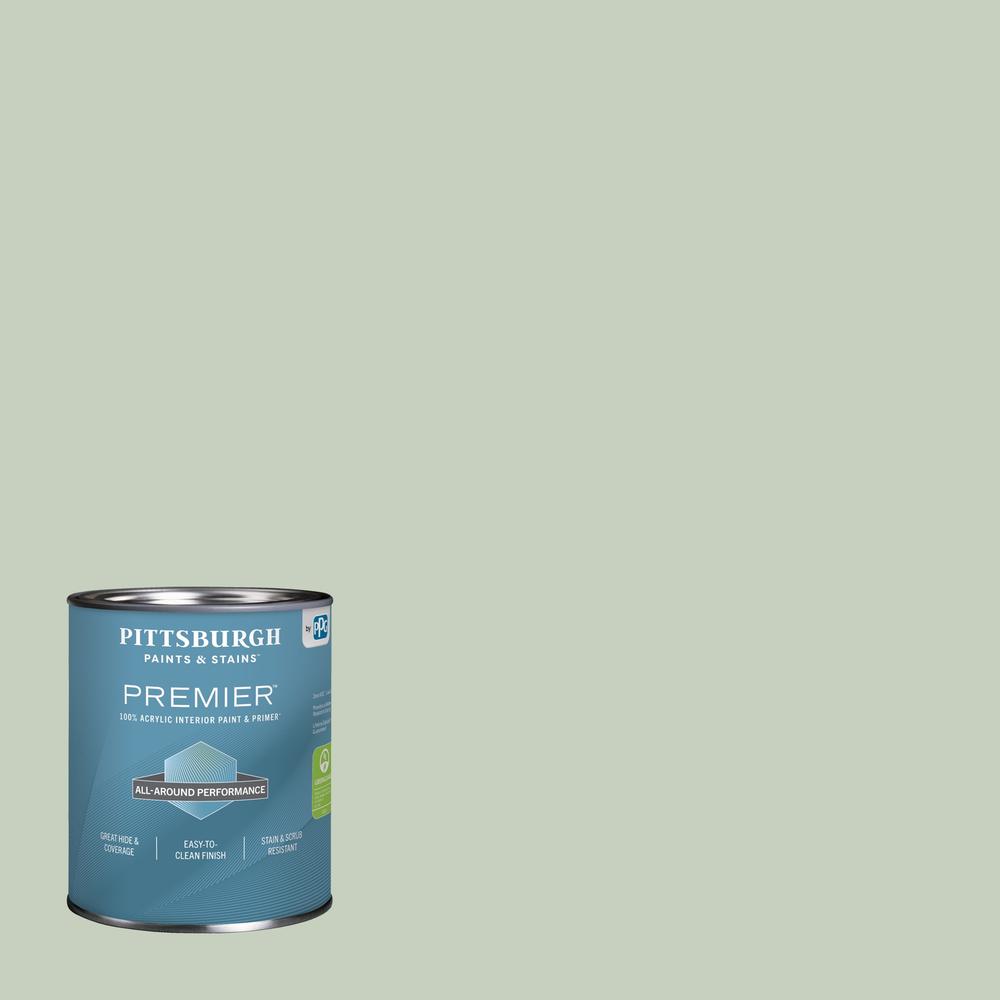 Pittsburgh Paints & Stains® Premier® 100% Acrylic Interior Flat Frosty Pine Paint & Primer - 1 qt.