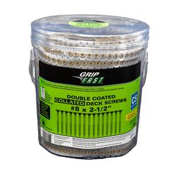 Grip Fast® #8 x 2-1/2