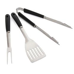 3 Embers Stainless Steel 4 Piece Grilling Tool Set – Even Embers