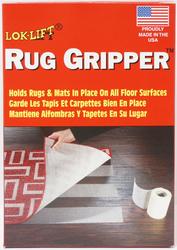 Lok-Lift Rug Gripper for Runners Non-slip Tape, 4-Inch by 25-Feet (Pack of  2) by Optimum Technologies