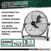 Masterforce® 14" Floor Fan