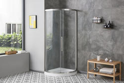 Ove Decors Breeze Shower Kit with Wall and Base