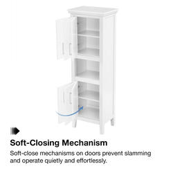 OVE Decors Carina 20''W x 14-1/2"D x 60"H White Linen Cabinet at Menards®