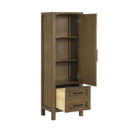 OVE Decors Michigan 20''W x 14-1/2"D x 60"H Almond Latte Linen Cabinet at Menards®