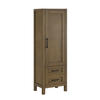 OVE Decors Michigan 20''W x 14-1/2"D x 60"H Almond Latte Linen Cabinet
