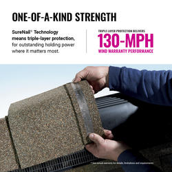 Owens Corning® DuraRidge® Slatestone Gray Hip & Ridge Roofing Shingles ...