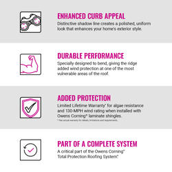 ProEdge® Hip & Ridge Shingles - Owens Corning® Roofing