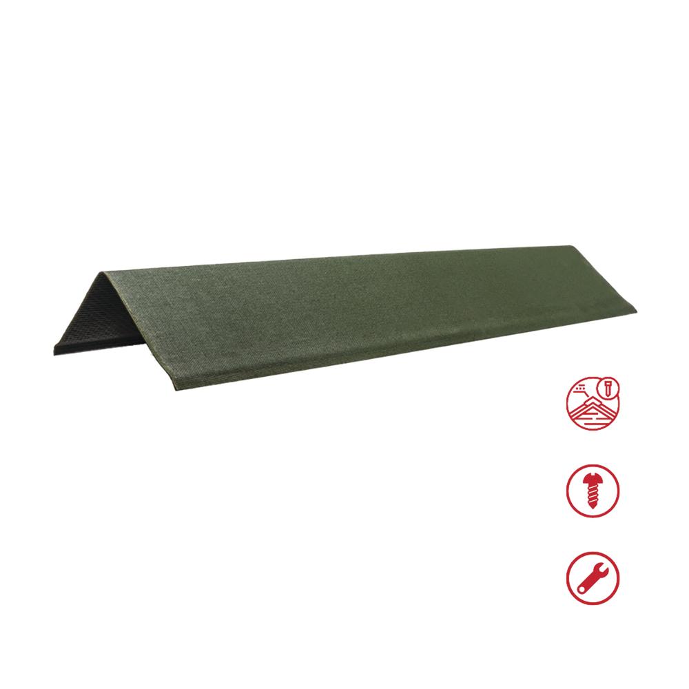 39.5 in. x 12.5 in. Black Ridge Cap 39.5 in. x 12.5 in. Black Ridge Cap