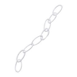 Enchanted Garden™ 36" White Flower Pot Chain