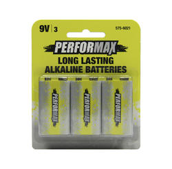 Basics 8-Pack 9 Volt Alkaline Performance All-Purpose Batteries,  5-Year Shelf Life, Packaging May Vary