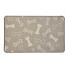 Watershed Polka Dot Bones Taupe  18"x 30" Quick drying rug