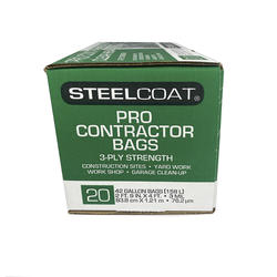 Steelcoat® 33 Gallon Clear Recycling Trash Bags - 25 count at Menards®