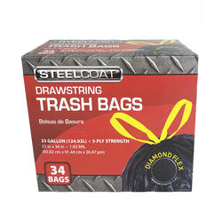 Color Scents® Linen Fresh 8 Gallon Drawstring Trash Bags - 30 Count at  Menards®
