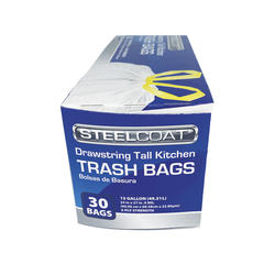 Hefty® Strong 13 Gallon Tall Kitchen Drawstring Trash Bags - 90 Count at  Menards®