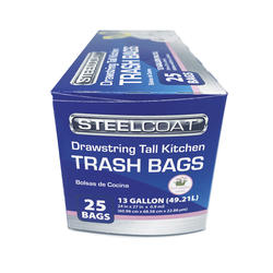 Steelcoat® 39 Gallon Blue Recycling Trash Bags - 12 count at Menards®