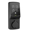 Lockly® Matte Black Secure Plus Biometric Bluetooth Electronic Door Deadbolt