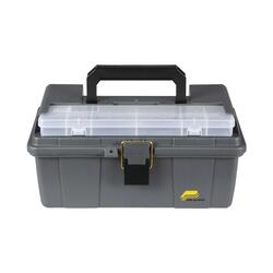 Plano® Grab 'N Go 16 Gray Tool Box with Removable Tray and Parts