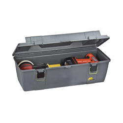 Plano® Grab 'N Go 26 Gray Tool Box with Removable Tray and Parts