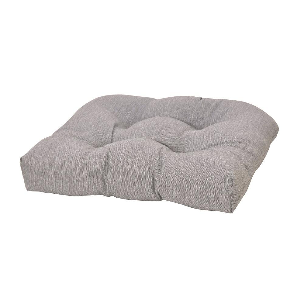 Backyard Creations Pacifica Solid Tufted Patio Seat Cushion