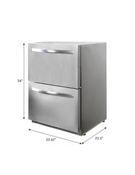 MedValue Shallow Refrigerator Box, Key Lock — Grayline Medical