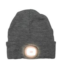 5pc LED Winter Knit Fishing Hat USB Flashlight Camping Cap Knitted Beanie  Unisex