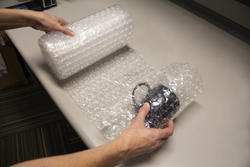 SupplyHut 1/2" Large Bubble Cushioning Wrap Roll – 12" X 1000' – Perforated Padding